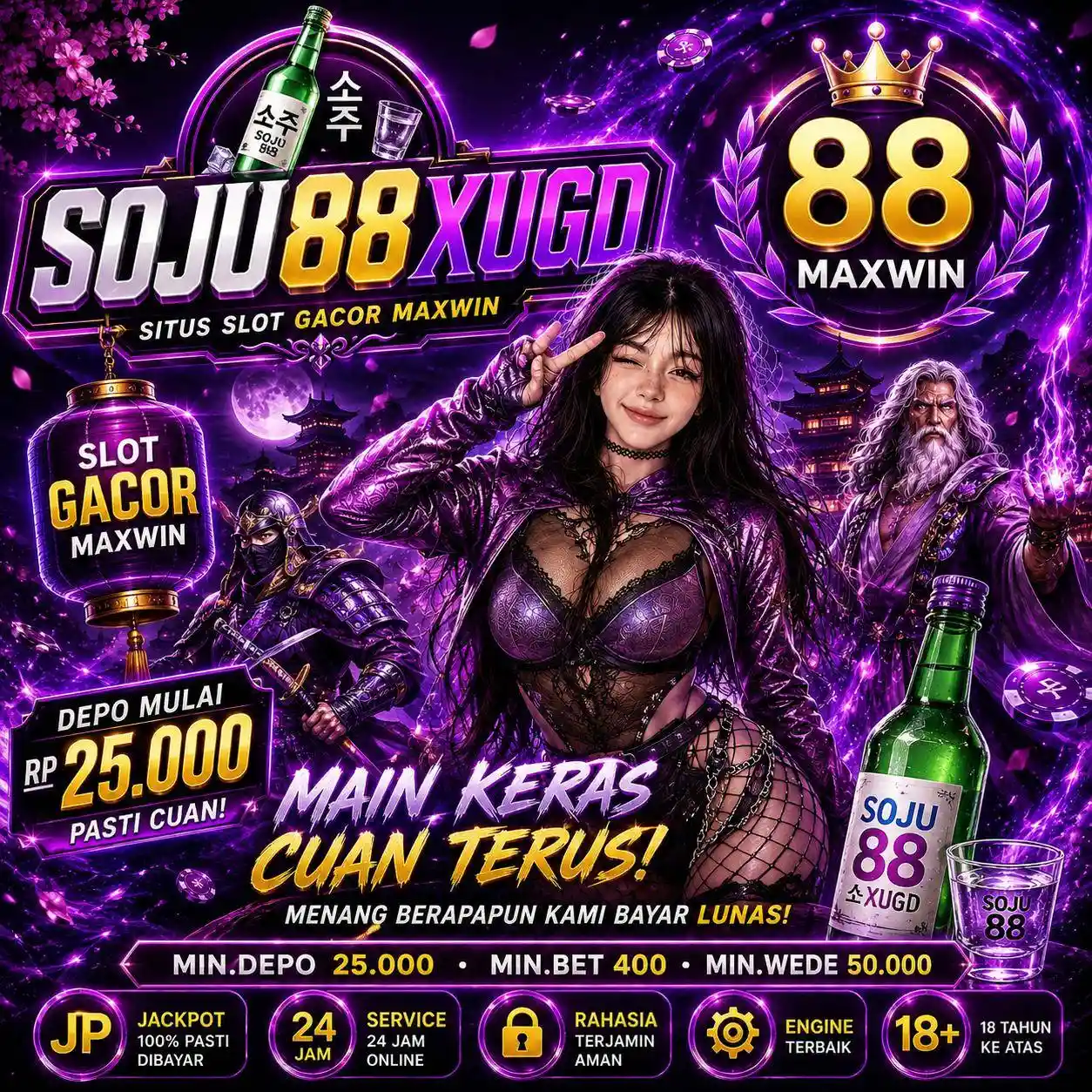Banner Resmi Jaringan SOJU88XUGD soju88xugd.site